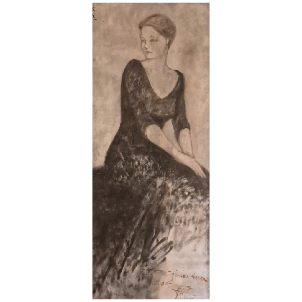 Figurative artwork by Elio Cassara, from the exhibition at the Galerie Sievi, Berlin, 2010